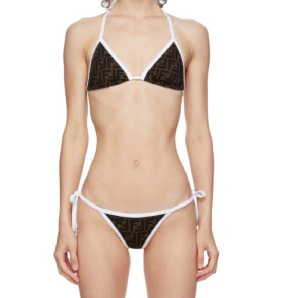 Fendi bikini white outline - Picture 2 of 3